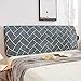 Pokrowiec na zagłówek łóżka Headboard Headboard Slipbover/Stretch Tight Tight Wrap Headboard Pokrywa Wysoka Elastyczna All inclusive Bed Head Cover Home Bed Back Ochronne Pokrywa, zagłówka stretboar