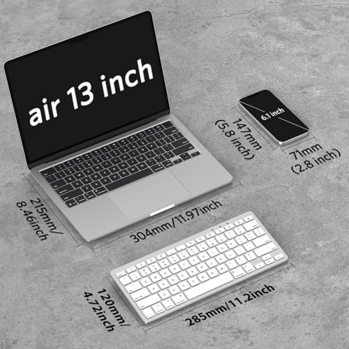 OMOTON Bluetooth Keyboard Compatible with Mac の商品画像 1