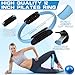 15 Pcs Home Pilates Essentials Kit for Women,Pilates Kit with 9 Inch Yoga Ball,Pilates Ring,Resistance Bands,Jump Rope,Workout Sets for Women,Pilates Equipment Set for Starter Toning Workout at Home