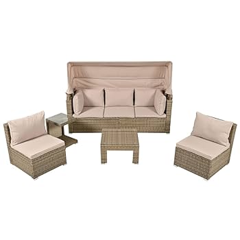 パラソル付き ガーデンファニチャー 5点 ガーデン テーブル チェアー ラタン調 楽天市場】パラソル付き ガーデンファニチャー 5点 ガーデン