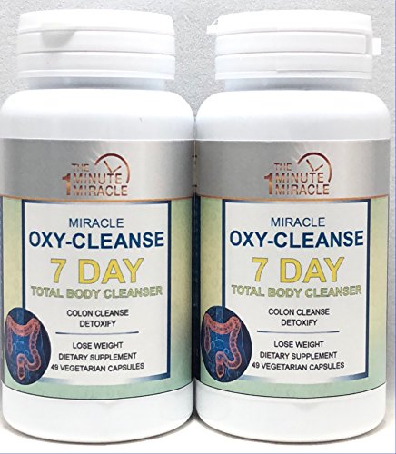 7 Day Total Body Colon Cleanser and Detox - 2 Bottles