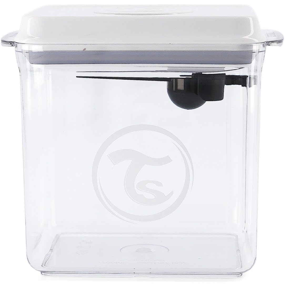 Twistshake Babynahrungsbehälter | Feuchtigkeitsbeständig | Versiegelter Milchpulverspender | Tragbare Lebensmittelaufbewahrungsbox für Babynahrung | Lagerung von Milchpulver | 1700 ml, Weiß