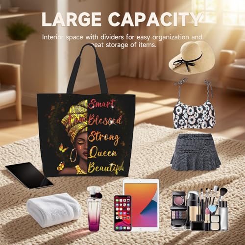 Bolso Tote para mujer liviano para viaje trabajo gimnasio miniatura 6