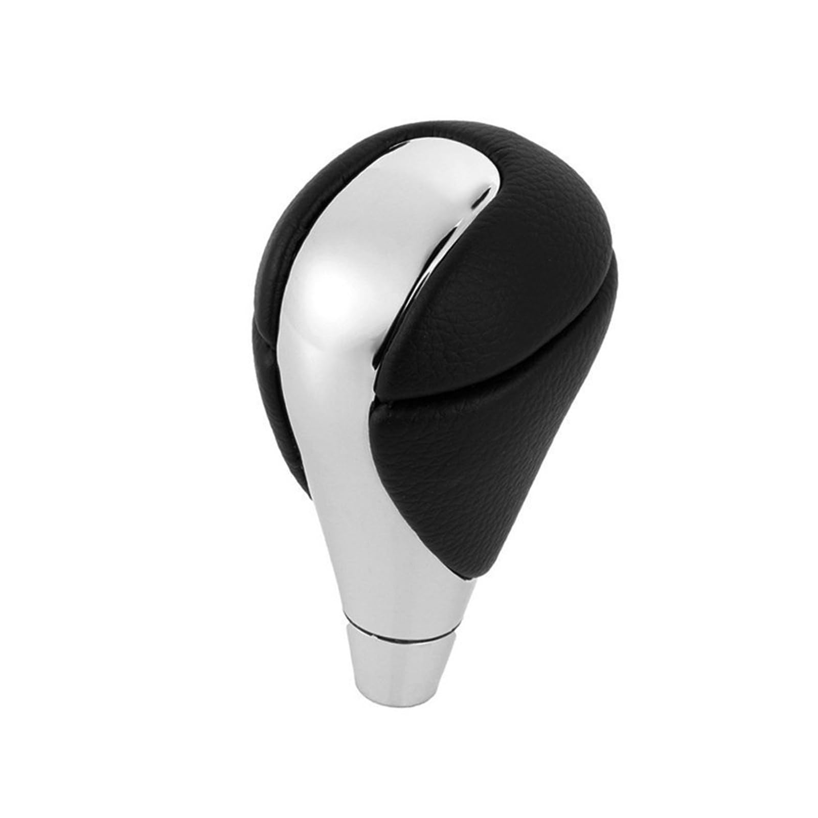 Zhannuobhd Silver For Lexus For Gs350 For Gs450h For Gs460 For Ls460 For Ls600h 2008 2009 Car Styling Automatic Pu Leather Gear Shift Knob Stick Shifter Lever Knob(Silver)