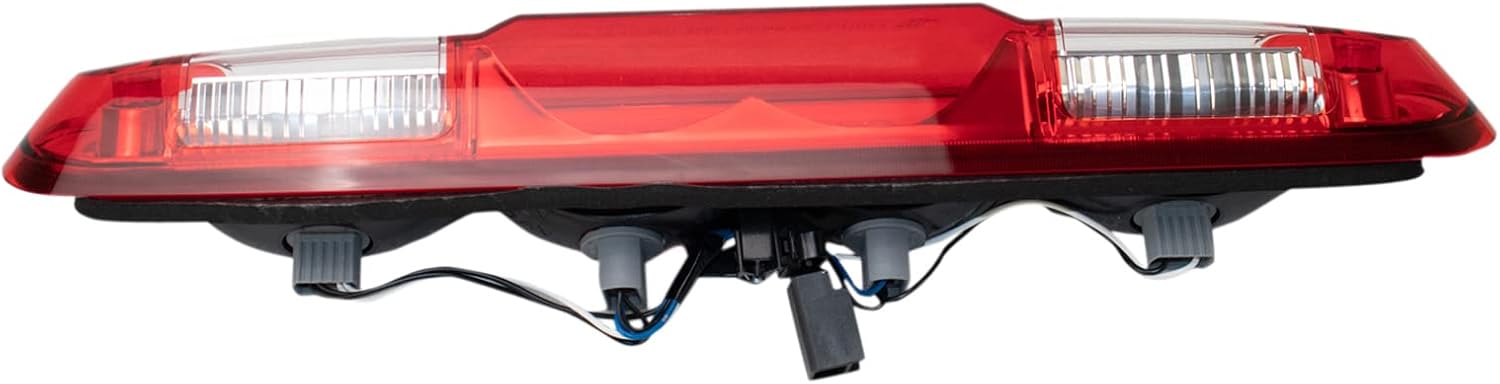 TRQ High Mount Center Third Brake Light Compatible with 2007-2013 Chevrolet Silverado 1500 2007-2014 2500 3500 HD GMC Sierra 3500 HD 2009-2010 Hummer H3T GM2890110