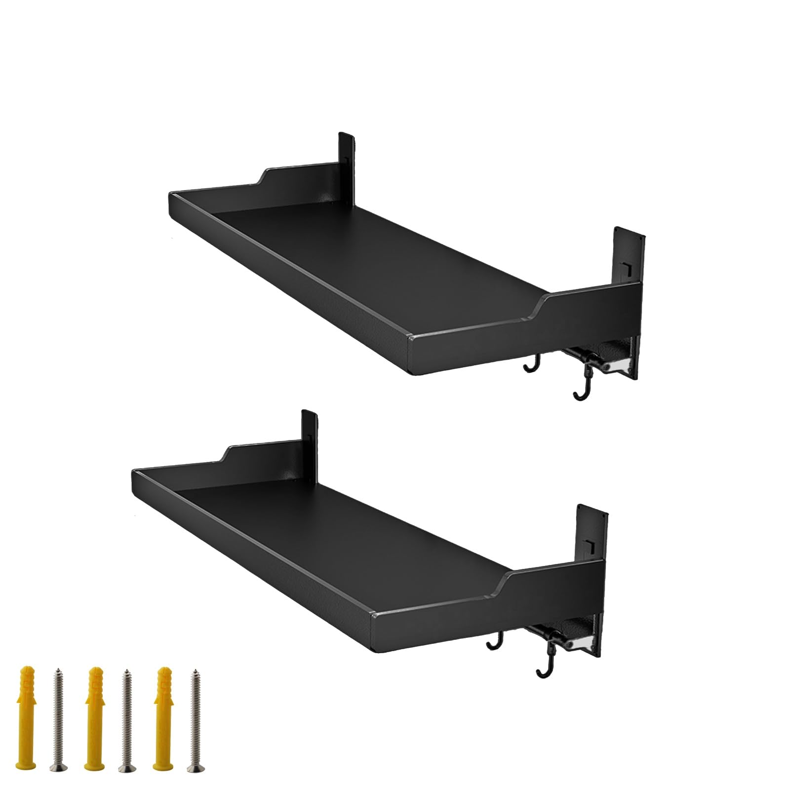 HJXGQJM Soportes para Armario De Cocina De Pared, Soporte para Frascos De Especias para Horno Microondas, con 6 Ganchos, Estante para Guardar Vajilla De Cocina Estante de Microondas(35x70cm)