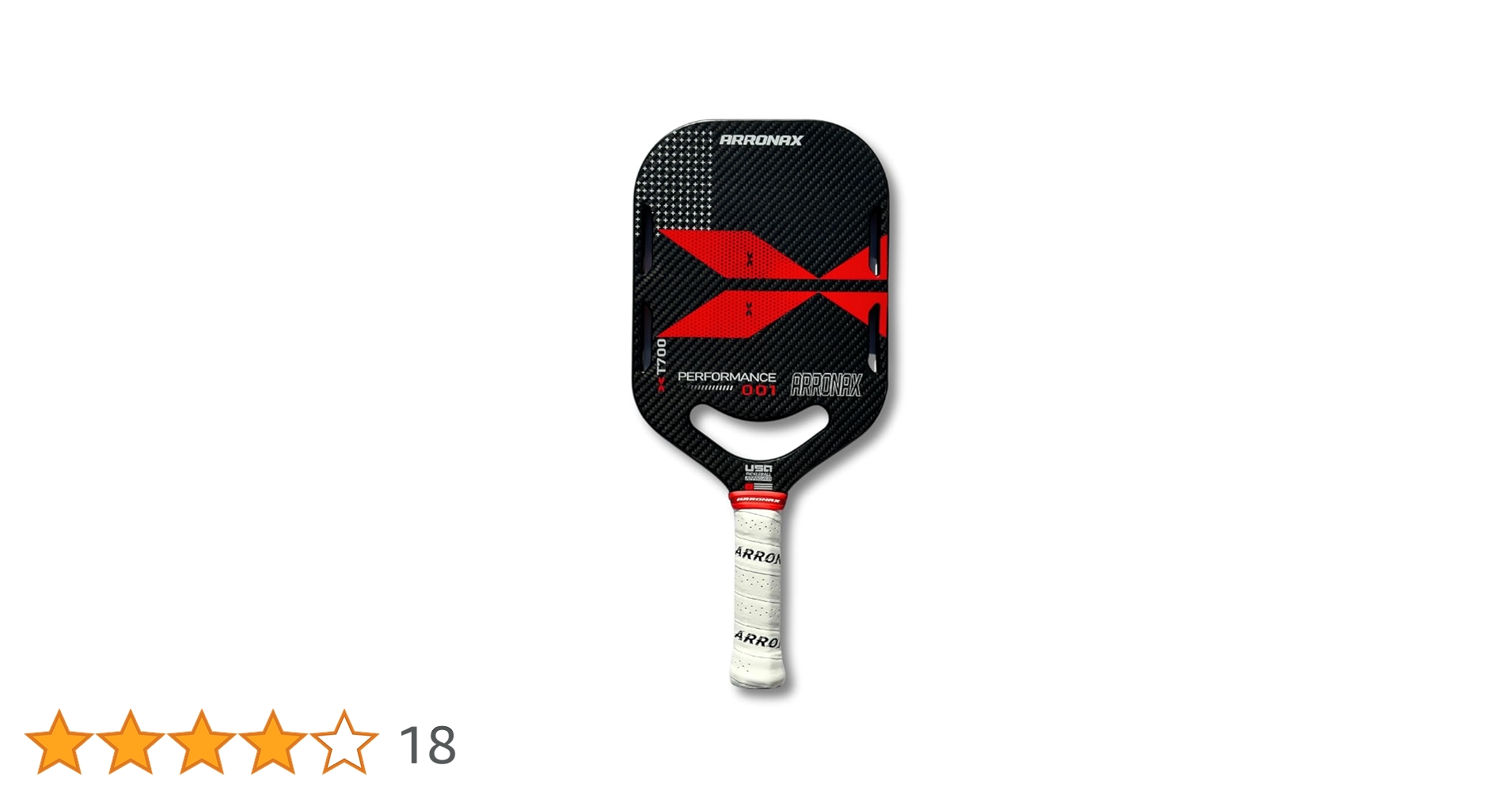 ピックルボール パドル ARRONAX 3Kカーボンファイバー 刃 青い Amazon.com : Arronax 16mm Thermoformed Carbon Fiber USA
