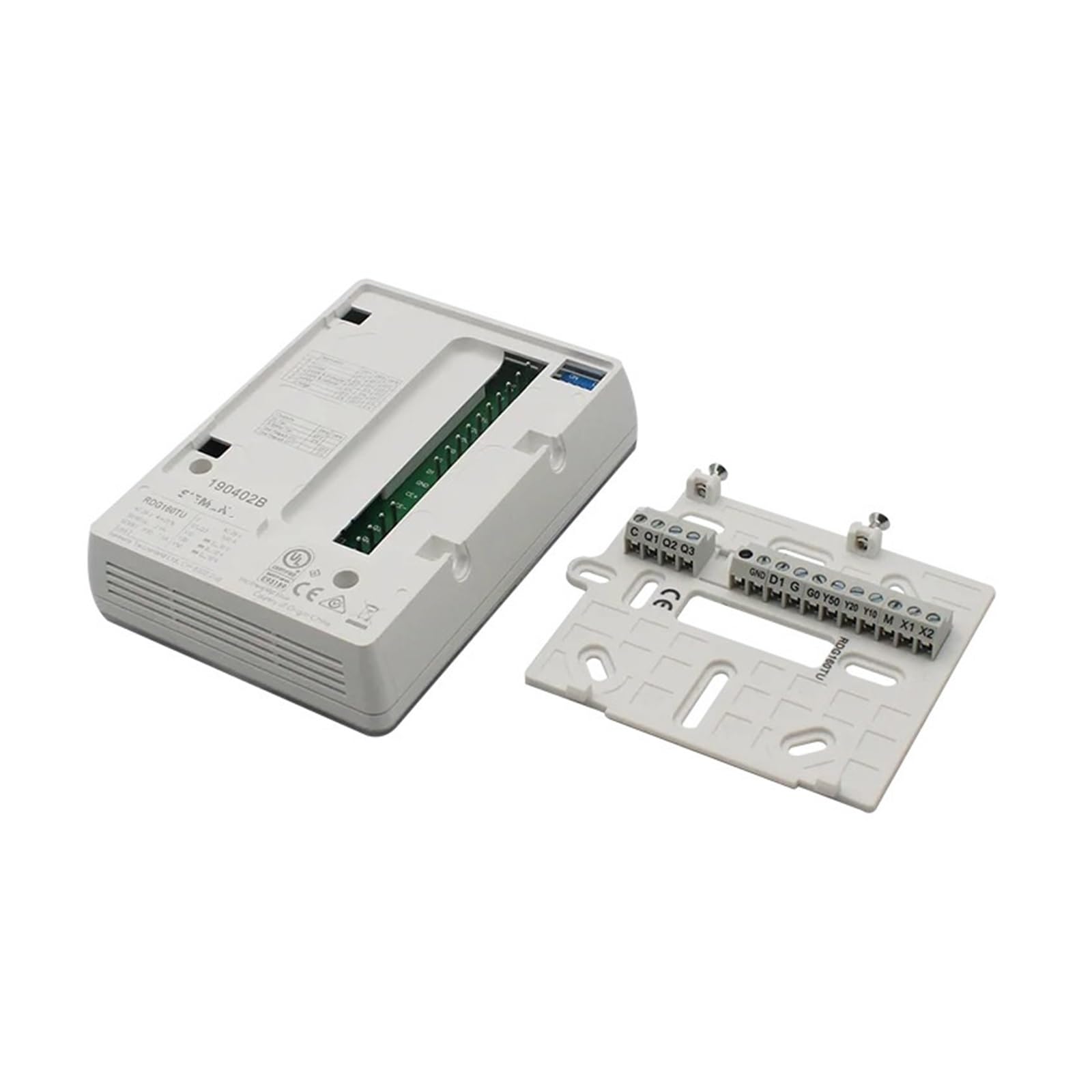 Termostato De Pared con Pantalla LCD E Interruptor De Control De Sensor De Humedad Incorporado. Compatible con Siemens RDG160TU