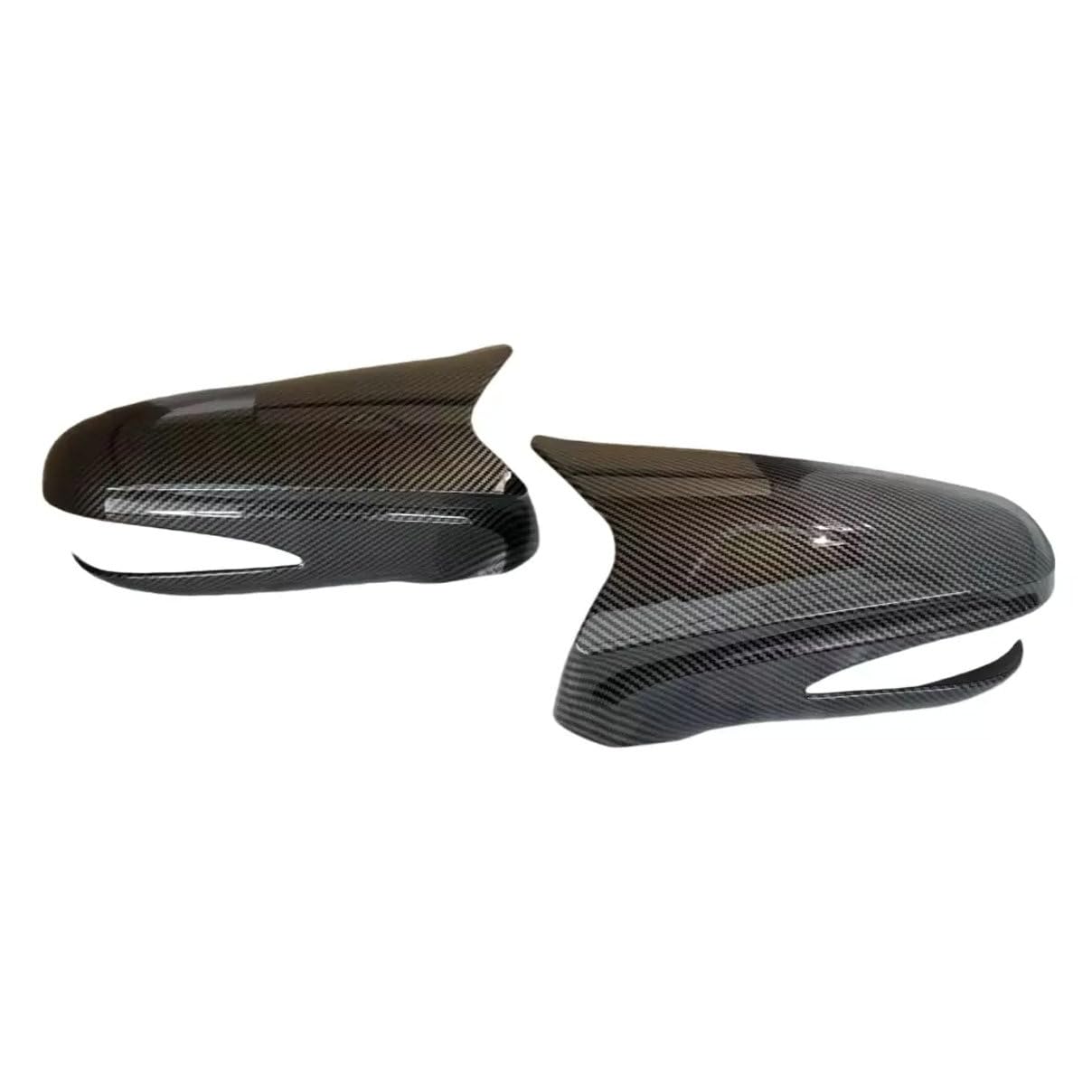 Photo 1 of 1 Pair Carbon Fiber Color Rearview Mirror Cover Caps Turn Signal housing Trim Decoration with Turn Signal Cutouts For Lexus IS IS250 IS350 2006 2007 2008 2009 2010 2011 2012 (Not Replacement)