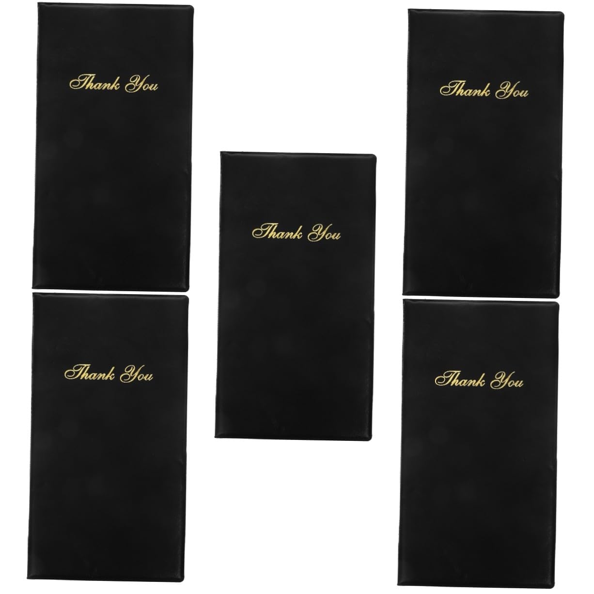 DOITOOL 5 Pezzi Porta Menù Clip Ristorante in Materiale Resistente Porta Check per Scontrini e Conti Organizer Elegante per Hotel e Bar Accessorio Essenziale per Servizio Professionale