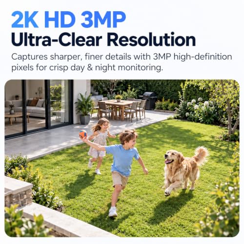 2K Light Bulb Security Camera 5G&2.4G WiFi Security Cameras Wireless Outdoor Indoor,360°Bulb Cameras for Home Security Outside Indoor,Motion Detection and Alarm,Two-Way Talk,Color Night Vision 2 Pack - image 3