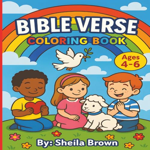 Bible Verse Coloring Book: Inspiring Scriptures and Cute Coloring...