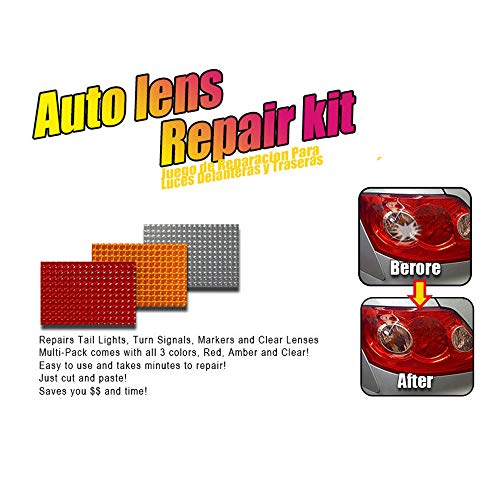 Auto-Objektiv-Reparatur-Set, Multi-Pack für Rücklichter, Blinker, Hersteller und klare Linsen.