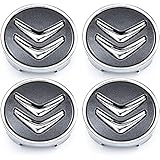 Modelos compatibles: Tapas centrales de llanta para Citroen C2 C3 C4 C5 C1 Elysee Berling Xsara Picasso Saxo Cactus
