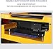 SXXZYAZJ 13 Inch Benchtop Planer, 2000W Power Benchtop Planer 8000R/Min, Woodworking Beach Planer, Electric Jointers Planer Thickness Planer Multifunctional Desktop Planer for Wood Cutting Tools