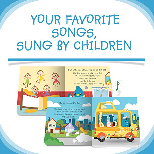 DITTY BIRD Children's Songs Soundbuch - Babyspielzeug mit Musik und Sound. 6 Sound-Knöpfen zum Englisch lernen. Perfekt für bilinguale Kinder ab 1 Jahr. - Image 4