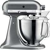 KitchenAid Artisan Mixer 4.8L Medallion Silver (5KSM185PSBMS)