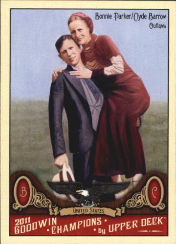 Upper Deck Goodwin Champions2011 Upper Deck Goodwin Champions #42 Bonnie Parker/Clyde Barrow