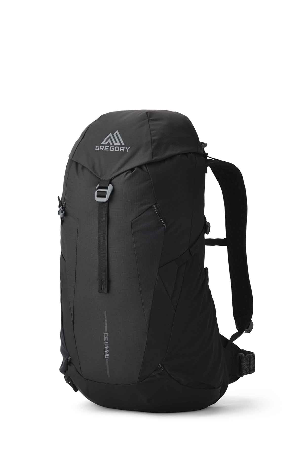 Gregory Cloud Control - Arrio 30 - Day Hiking Backpack, 57 cm, 30L, 0.90 KG, Lightweight, ventilated backpack, raincover included, flexible hipbelt, Black (Shadow Pine Black)