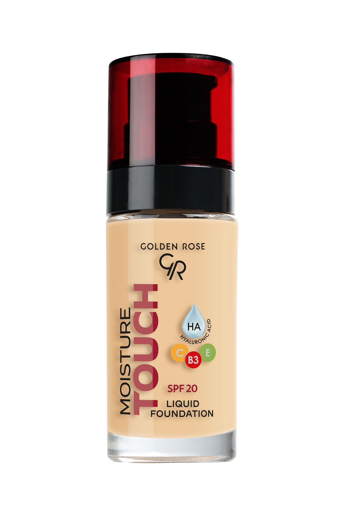 Golden Rose Moisture Touch Liquid Foundation SPF20 No: 107 Nemlendirici Etkili Fondöten