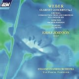 Weber : Concerto pour clarinette / Crusell : Introduction, thème et variations sur un air suédois / Debussy : Première rapsodie / Tartini : Concertino