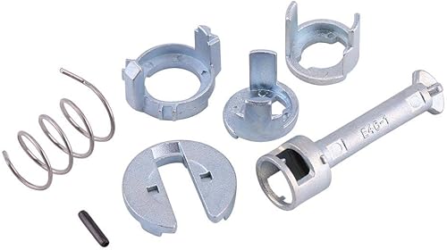 Miniatura 6 de Qiilu Kit de reparación de cilindro de cerradura, cerradura de puerta para 04 para BMW 330ci - Kit de reparación de cerradura de puerta delantera de