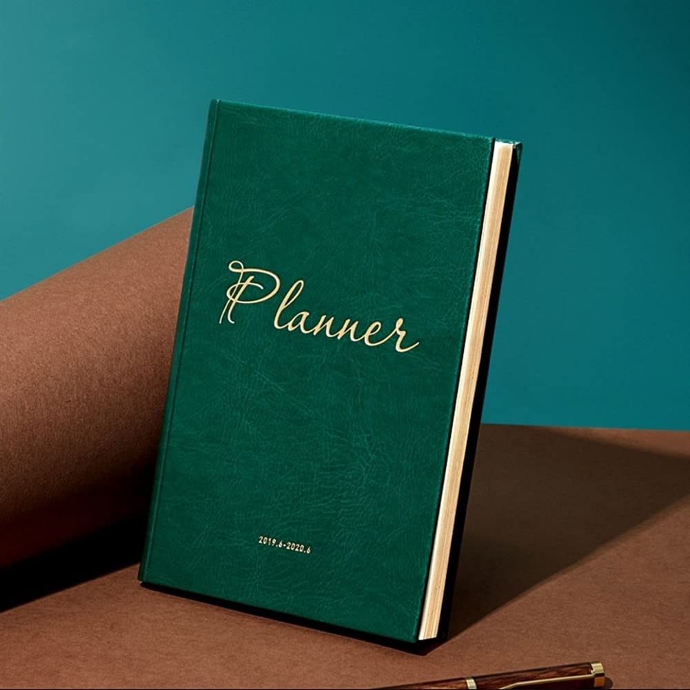 Cuadernos y revistas clásicos gobernados, cuaderno de escritura de piel sintética de papel espeso premium, diario forrado de cubierta dura 5.7'x8.4 ' (Color : Gray)