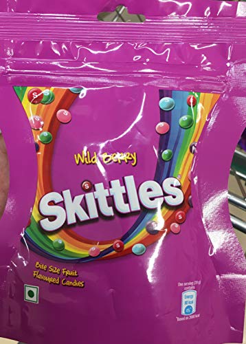 Image of Skittles Wildberry Mixedfruit Flavoured Candies, 100 Gm