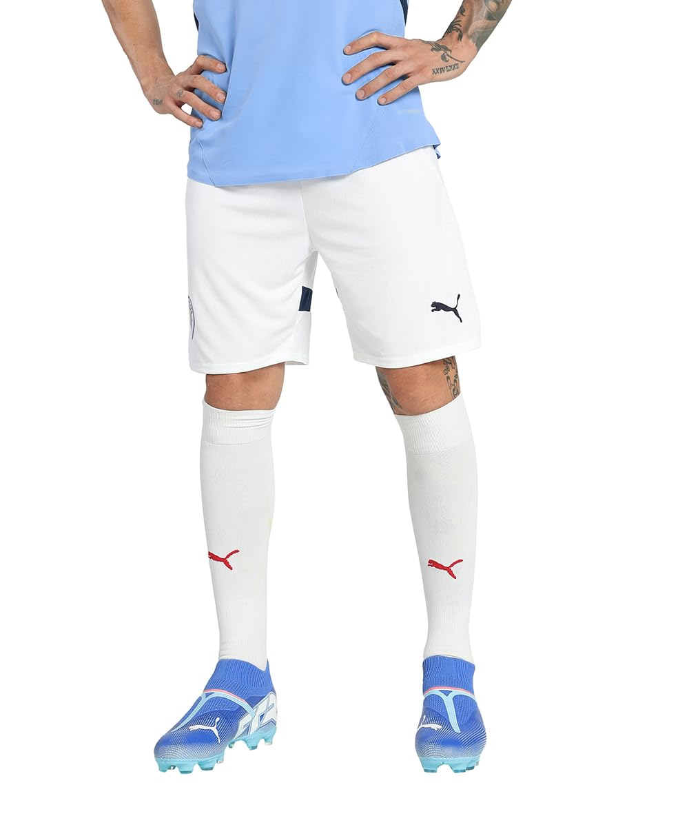 Puma Men's White Manchester City Football Shorts 2024/25 - Size: Xxl