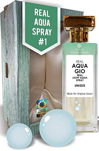 Parag Fragrances Aqua Gio 60ml (Real Aquatic Light Fragrance) Best Perfume For Men and Women, Long Lasting Perfume For Men