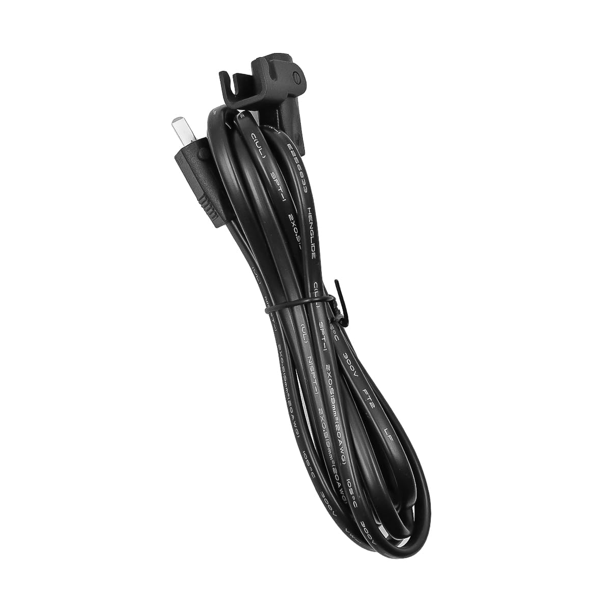 Muiltvoe Electric Power Lift Recliner Chair Power Cord 2-Pin Splitter Cable Recliner Power Cord for Limoss Okin Lazyboy and Others -2M