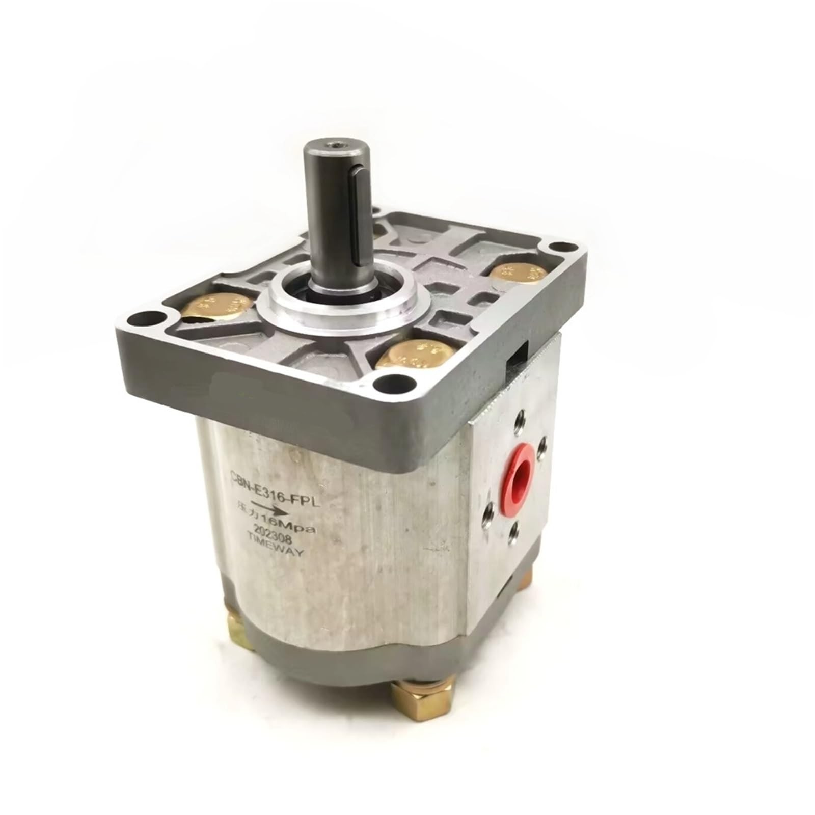Części hydrauliczne Pompa hydrauliczna zębata CBN CBN-E318 CBN-E320 CBN-E325 Pompa olejowa wysokociśnieniowa Pompa ciągnikowa z prostym wałem klinowym(CBN-E318-FPR)