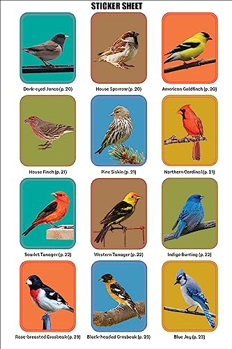 Birder's Logbook: A Seek-and-Sticker Book for Budding Ornithologists (comes with 100 full-color stickers of birds!) - Image 10