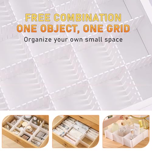 Adjustable 20-Piece Drawer Dividers Organizer for Home & Kitchen - Image 4