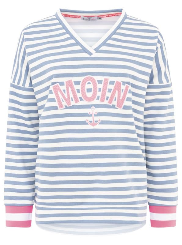 Zwillingsherz Damen Pullover Hoodie Sweatshirt | Kapuzenpullover & Übergangspullover | Aufdruck Sprüche Hoodie Herbst & Wintermode Größe S bis XXL