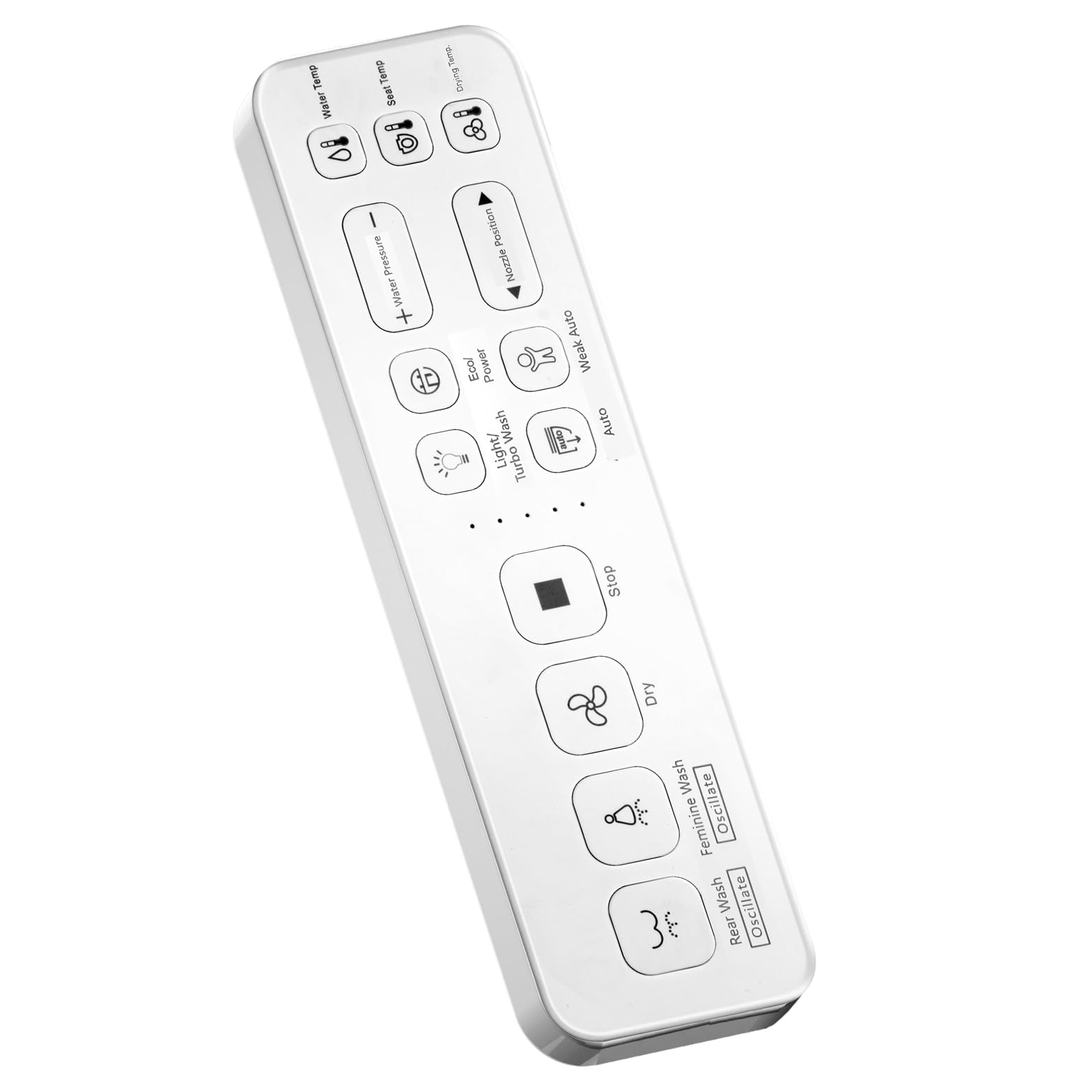 XCQQ Remote Control for Bidet Toilet Seat