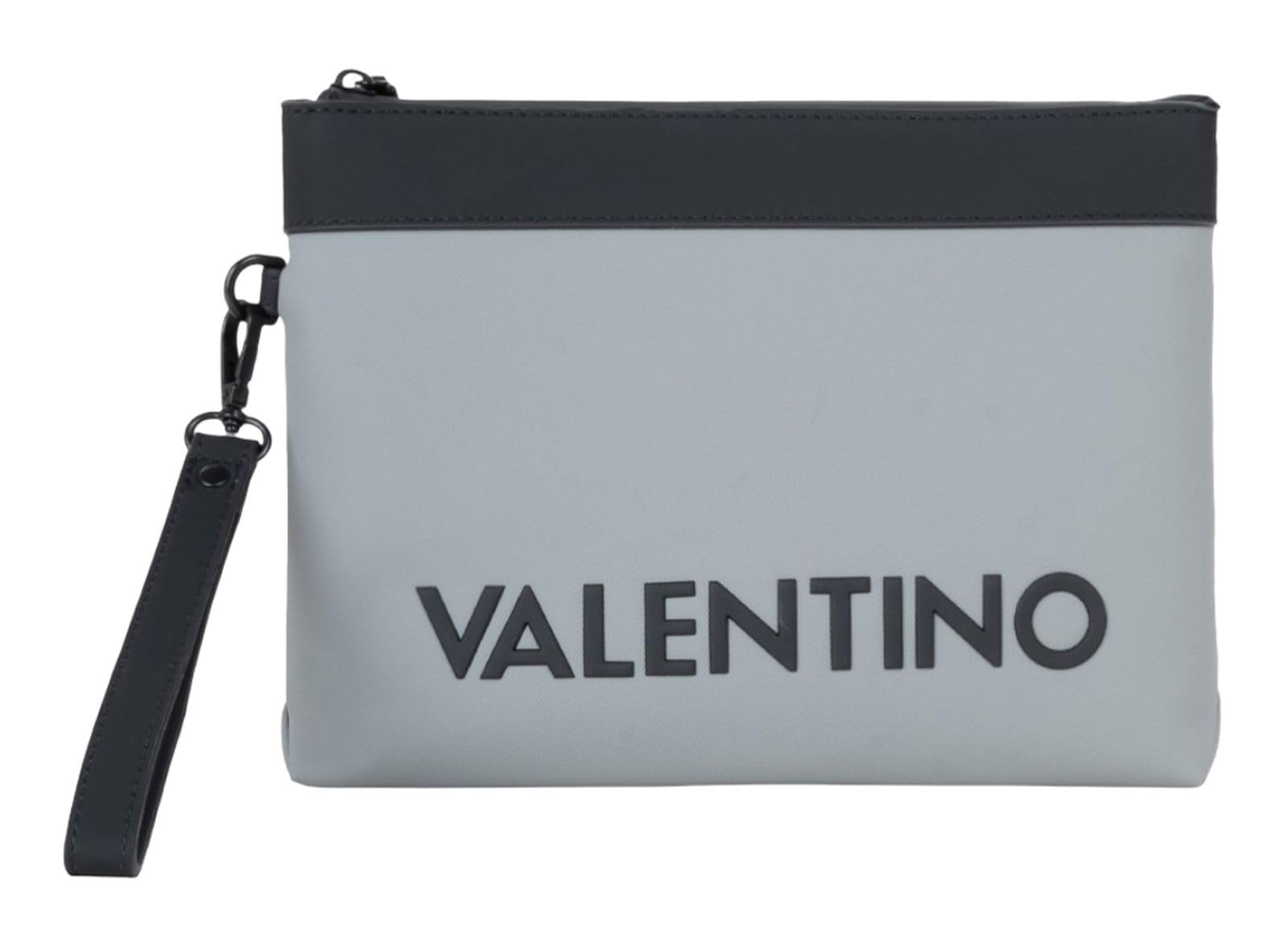 Valentino borsa per utensili Axel Soft Cosmetic Case Ghiaccio grigio
