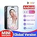 PrzSay mini Smartphone for Kids with 4.0 inch Small HD Screen, 3GB RAM+32GB ROM,4G Dual SIM,Android 10.0,WiFi,Bluetooth,FM,GPS Pocket Phone (Black)