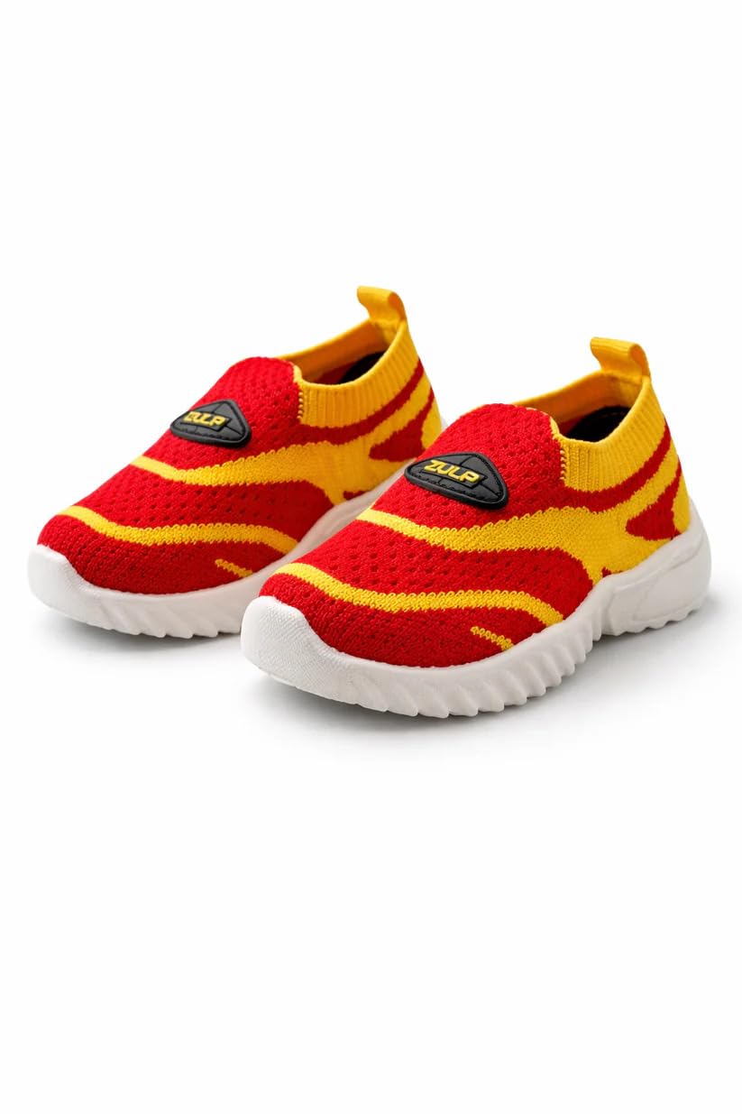 Kids Shoes for Boys & Girls – Lightweight Breathable Slip-On Sneakers | Baby Shoes & Toddler First Step Walking Shoes | Comfortable Everyday Wear (Age 1–4 Years) – Strawberry Sprint-image-20