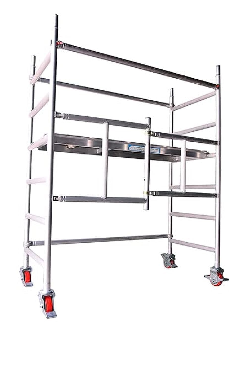 Aluminium Foldable Mobile Tower 2m Height Scaffold