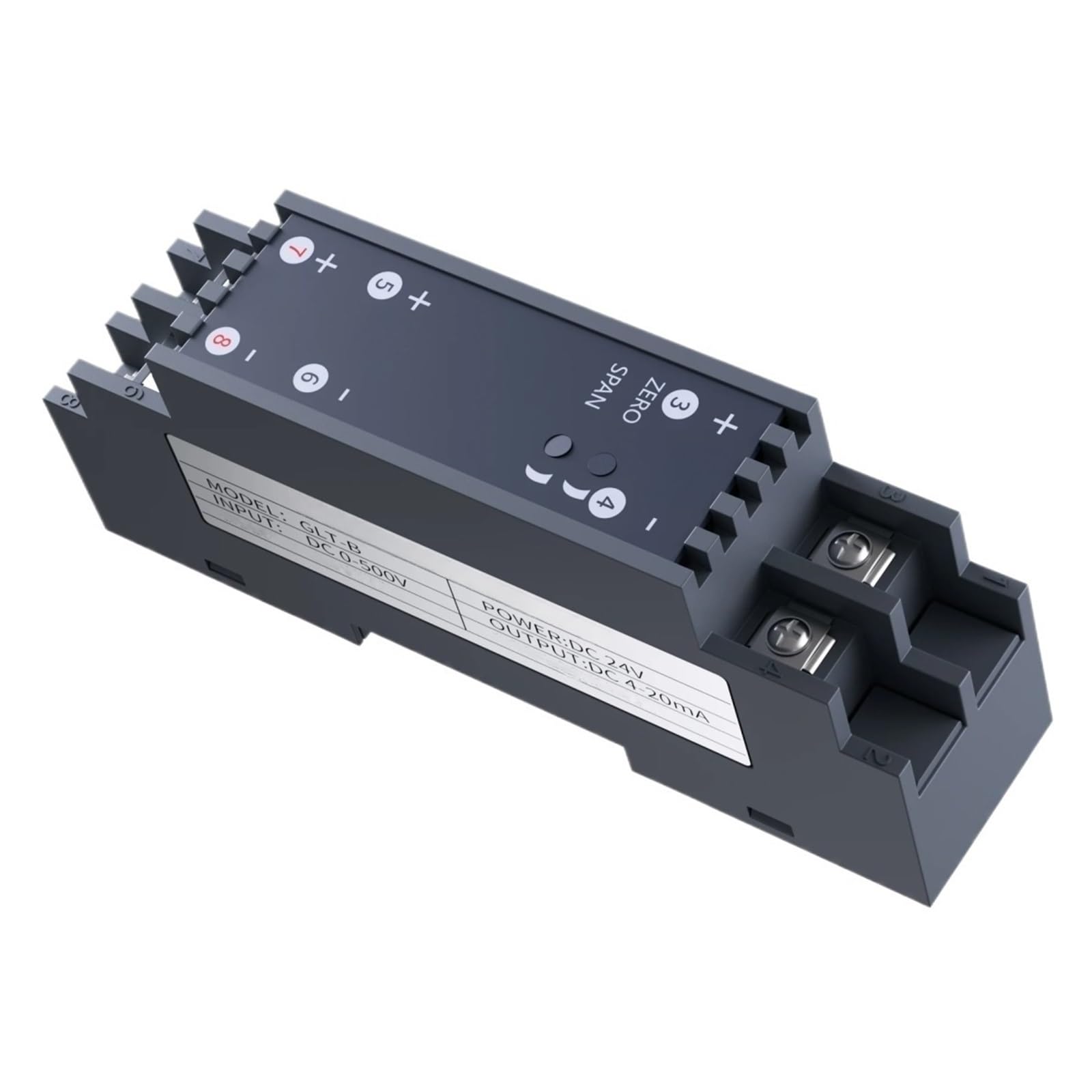 DC12V 1 Entrada 1 Salida 4-20 mA 0-10 mA 0-20 mA a 0-10 V 0-5 V 1-5 V(Input 0-5V,Output 0-10V)