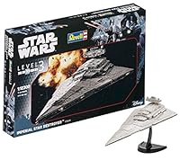 Revell Imperial Star Destroyer Modellbausatz I Maßstab 1:2700 I Detailreiche Triebwerksnachbildungen I Fein gravierte Oberfläche I Geeignet ab 10 Jahren I Ideal für Sammler und Star Wars Fans