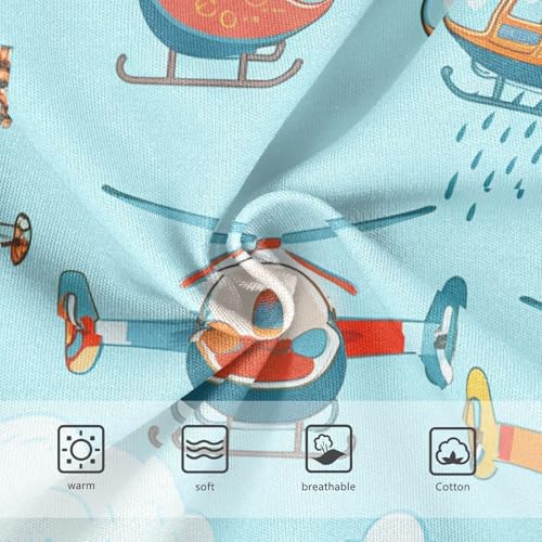 Colorful Helicopters Airplanes Toddler Girls's Underwear 2T 202c12093