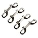 Produktbild INDUSTRIEQUALITÄT - 4 Stück DOPPELKARABINERHAKEN mit Bolzenschnapper für SM, BDSM, Bondage Spiele für Männer und Frauen