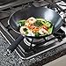 Ecolution Non-Stick Carbon Steel Wok with Soft Touch Riveted Handle, 12