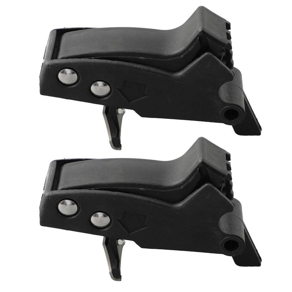 Lot de 2 leviers de dégagement N087367 compatibles avec station de travail Dewalt DE7023 DE7033 DE7025 DWX723 DW7231 DWX724, pièce de rechange en plastique noir