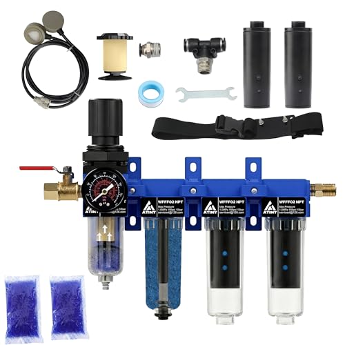 Sécheur déshydratant et régulateur d'air NPT 6,35 mm pour outils