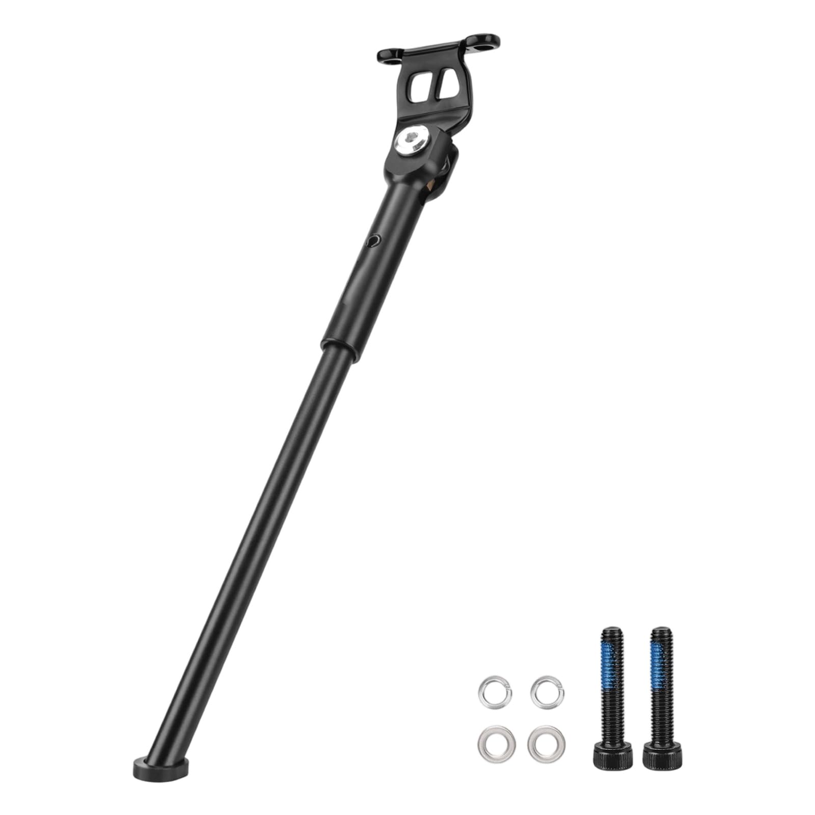 QIAOLIDA Aluminum Alloys Bicycles Kickstand Parking Stand Adjustable Side Rear Parking Rack for Triple Folding Bike Accessories