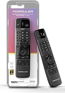 Formuler Smart Programmable Remote for Z11 PRO, Z11 PRO MAX, Z10/ Z10 PRO/ Z10 PRO MAX/ Z8 / Z Alpha / Z7+5g / ZX5g / Z7+ / ZX/Z+ / Z Nano Formuler Boxes..by Meentek (Formuler GTV Bluetooth Remote)