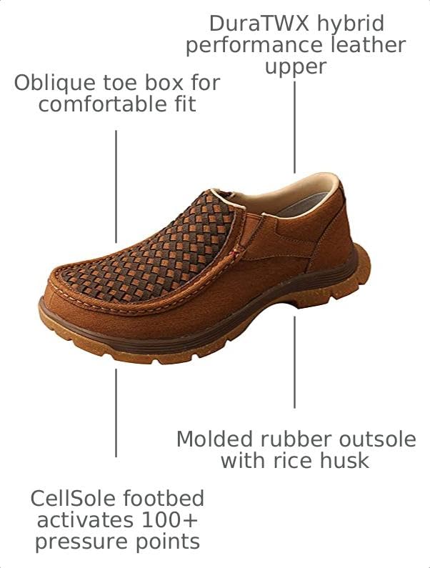 Image of Twisted X Men's Slip on Oblique Toe